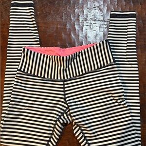 Lululemon Striped Leggings
